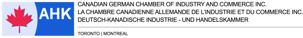 AHK Canadian German Chamber of Industry and commerce Inc.